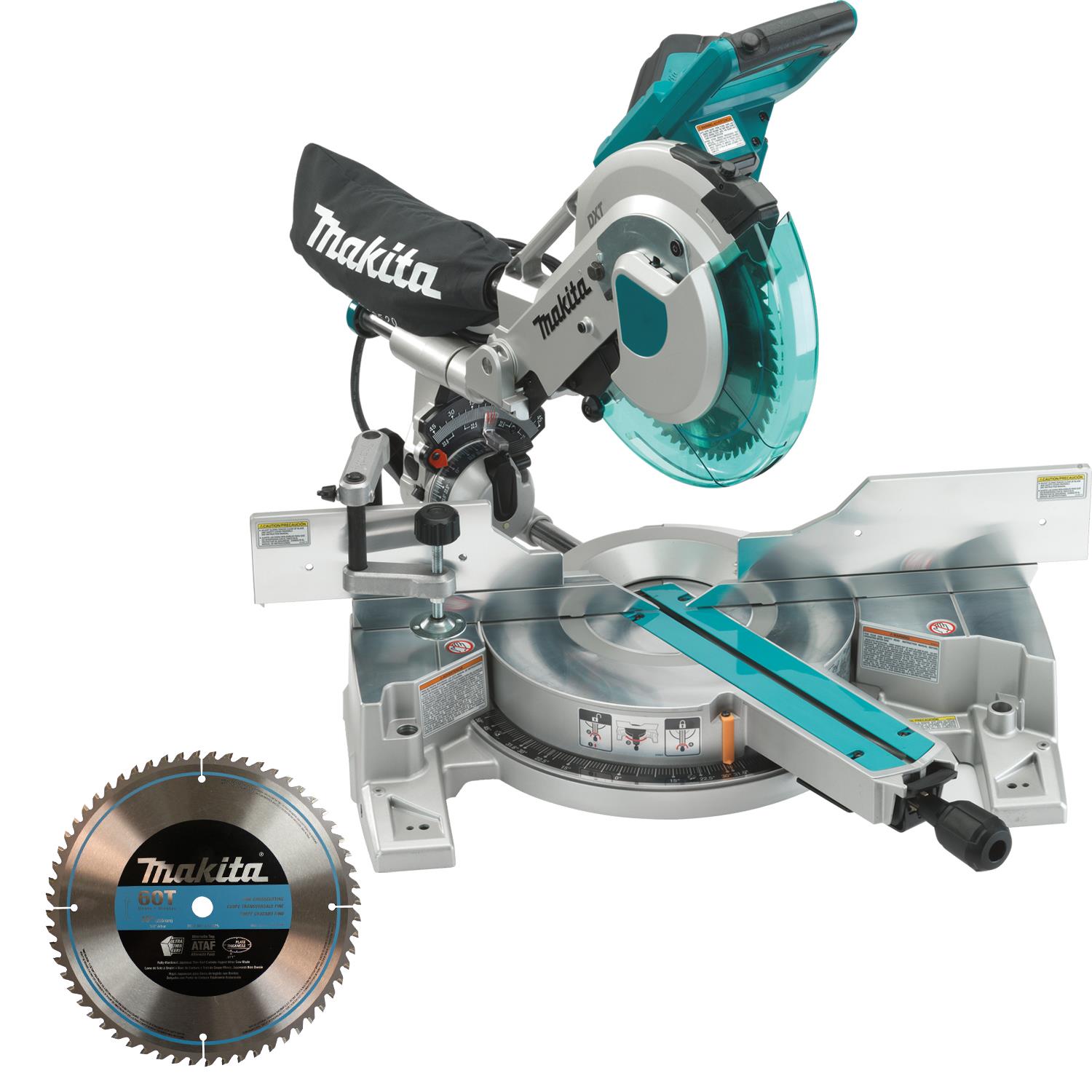 Makita 10" Dual Slide Compound Miter Saw w/ Laser Set