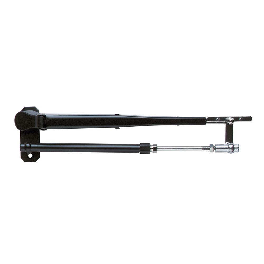 Marinco Wiper Arm, Deluxe Black Stainless Steel Pantographic - 12"-17" Adjustable