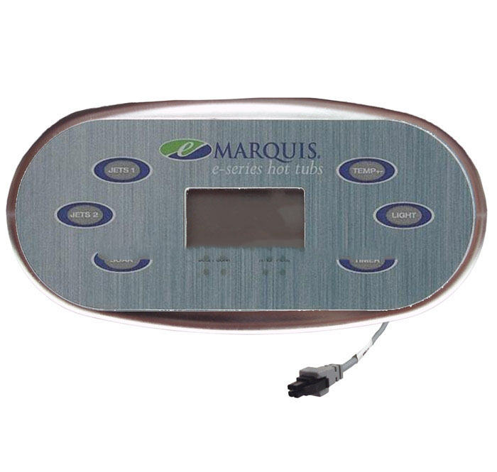 Spaside Control, Marquis (Balboa) TP600, Oval, 6-Button, LCD, No Overlay