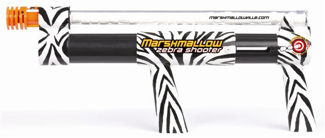 Zebra Marshmallow Shooter
