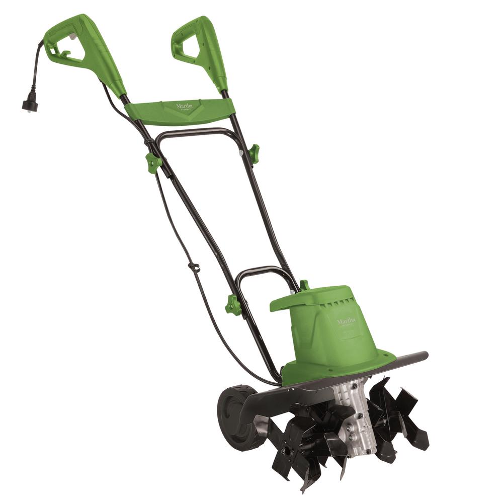 Martha Stewart 16" 13.5-Amp Electric 6-Tine 3-Position Garden Tiller/Cultivator