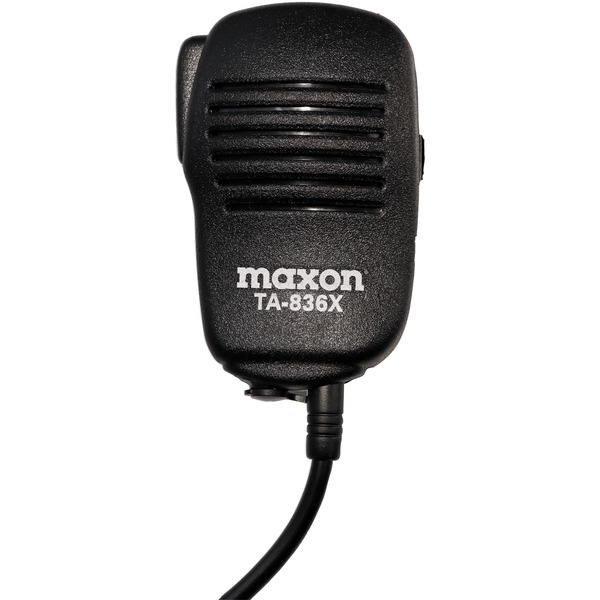 Maxon - Speaker Microphone For Spartan, Tecnet, Maxon & Motorola Radios With 2 Prong Jacks