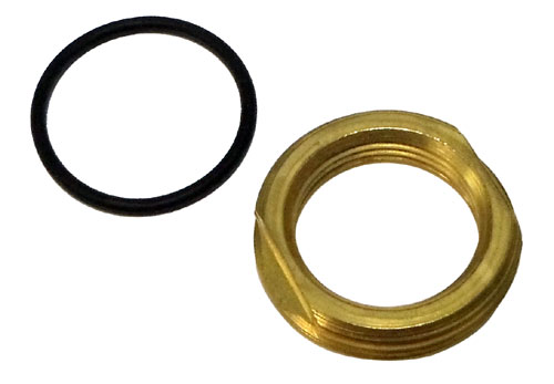 Brass Nut & "O" Ring For M34