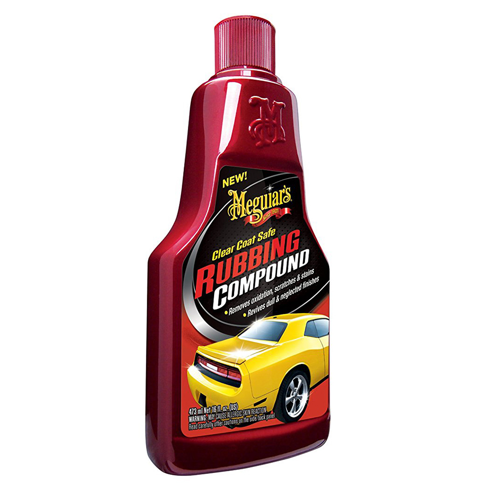 Meguiar's Clear Coat Safe Rubbing Compound - 16oz *Case of 6*