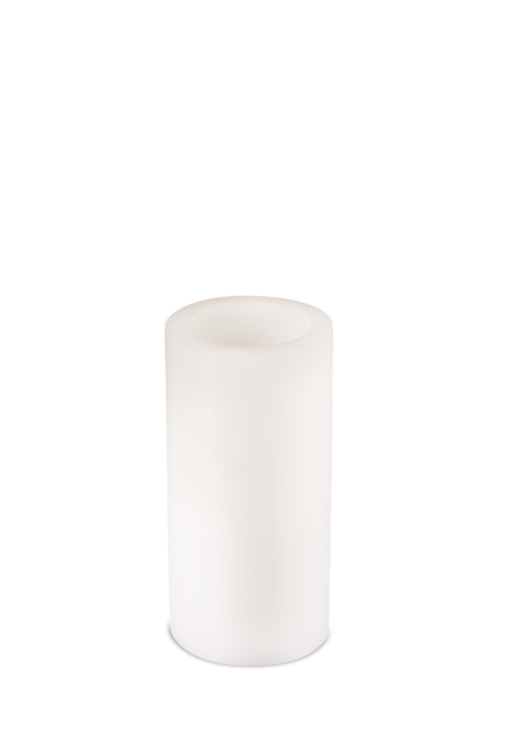 LED Wax Pillar Candle (Set of 6 ) 3"Dx6"H Wax/Plastic - 2 C Batteries Not Incld