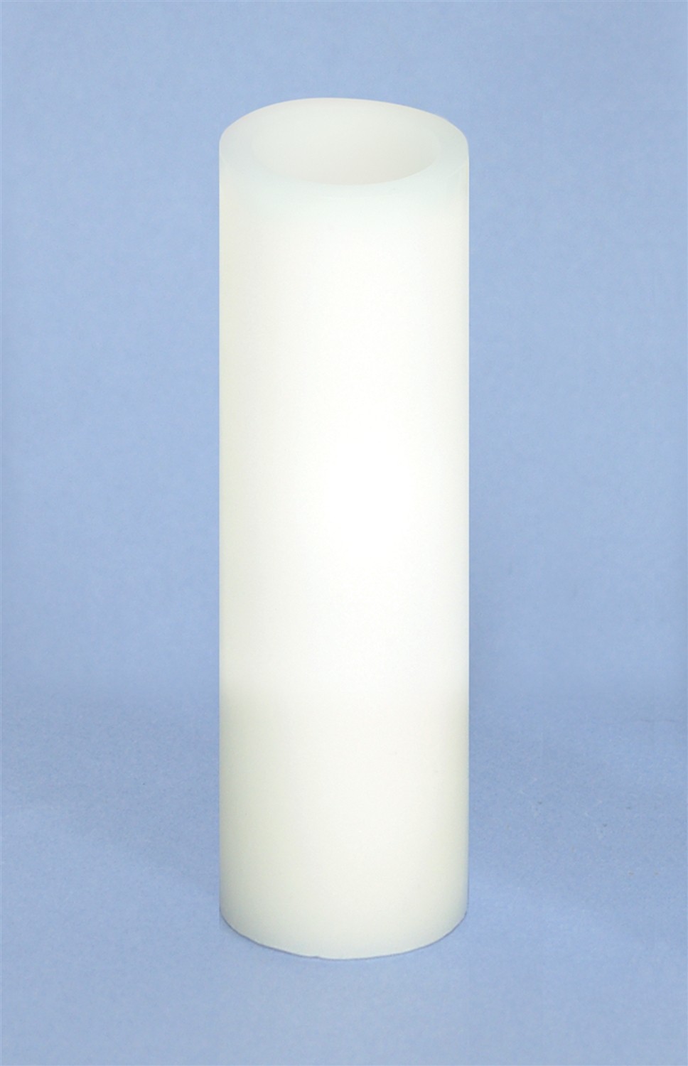 LED Wax Pillar Candle (Set of 6 ) 1.75"Dx6"H Wax/Plastic - 2 AA Batteries Not Incld