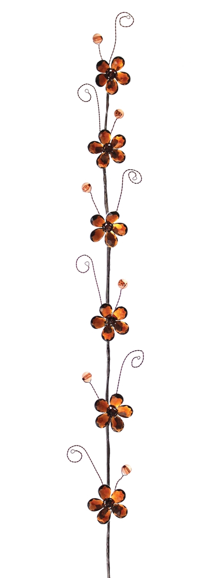 Flower Garland (Set of 12) 30"L Acrylic