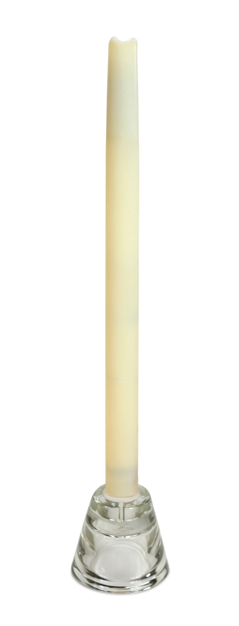 LED Taper Candle (Set of 4) 12"H Wax/Plastic