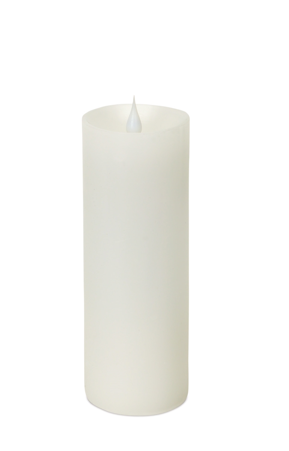 Simplux LED Pillar Candle w/Moving Flame (Set of 2) 3"D x 7"H