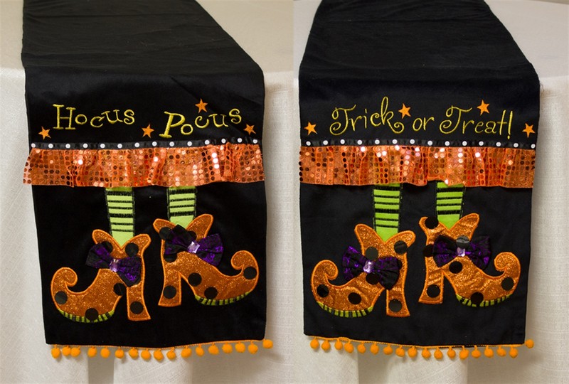 Witch Table Runner (Set of 2) 70"L Polyester