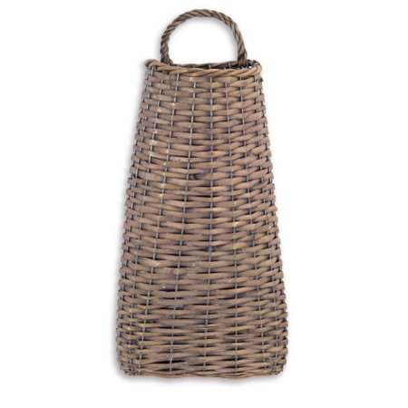 Wall Basket (Set of 6) 7"H Willow