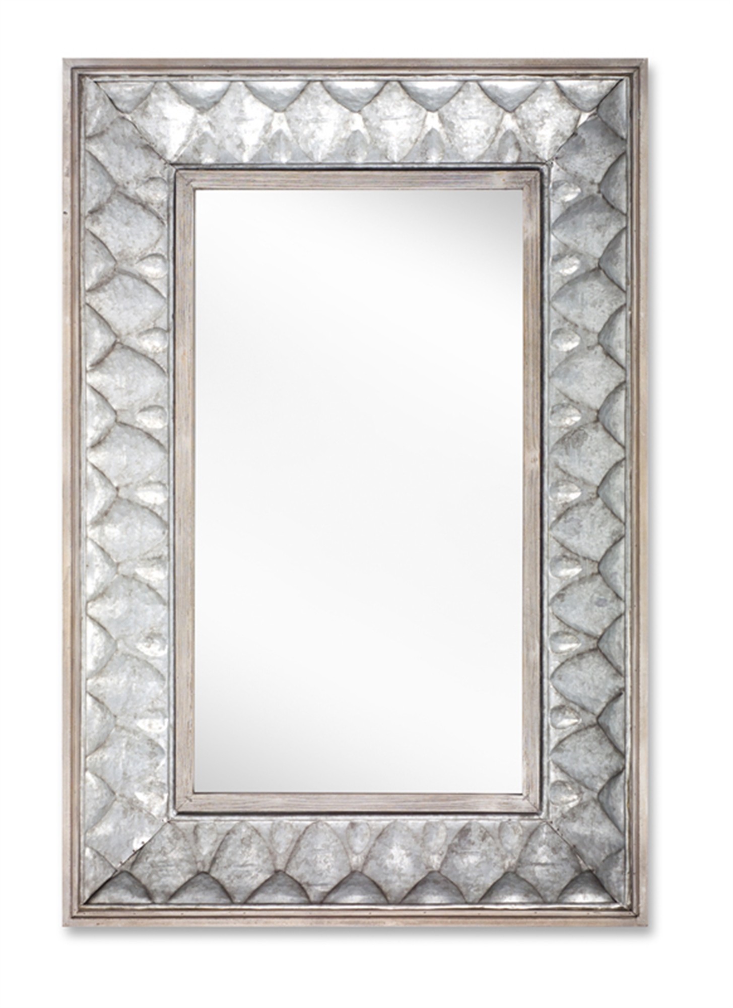 Wall Mirror 47"x31.5"H Metal