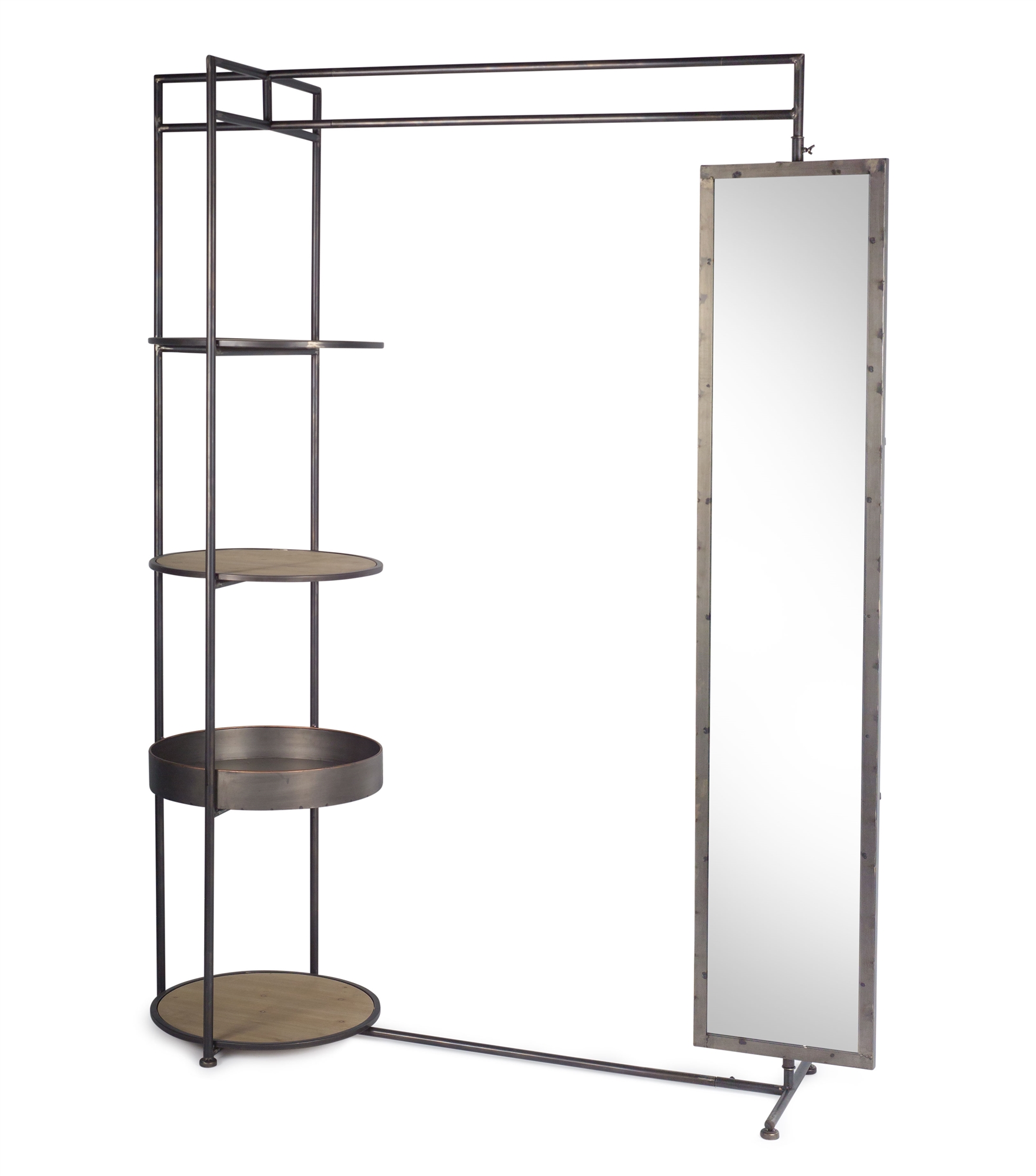 Etagere 58.25" x 20"x76.25"H Metal