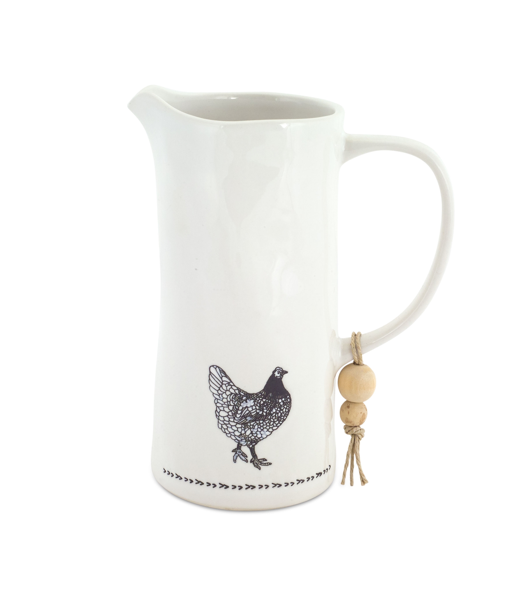 Chicken Pitcher (Set of 3) 5.5" x 7"H Stoneware