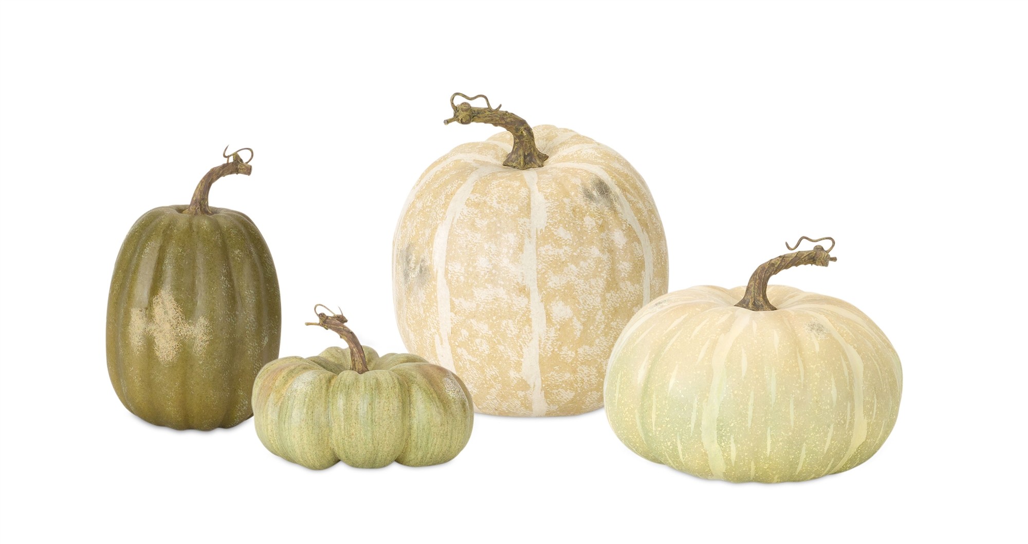 Pumpkin (Set of 4) 4.25"H - 9"H Foam