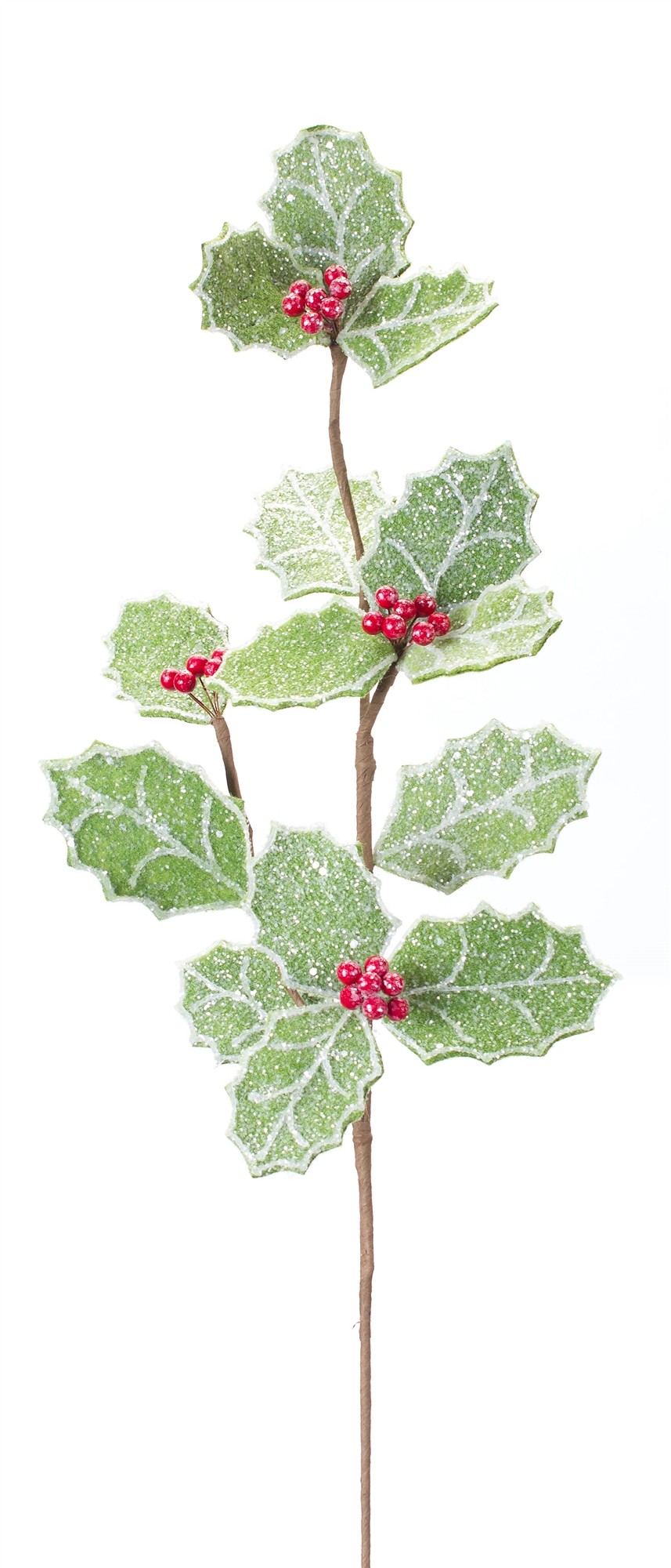 Icy Holly Spray (Set of 12) 28"H Felt