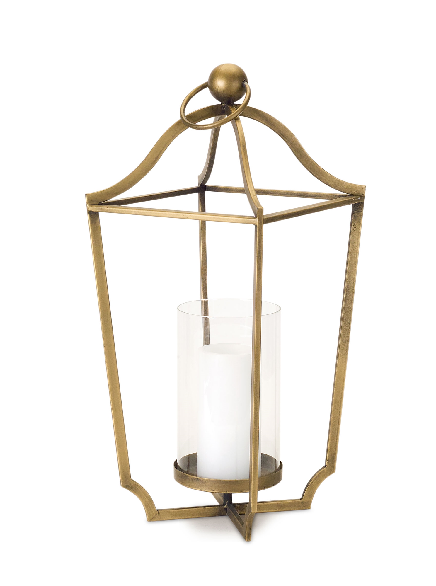 Lantern 22.5"H Metal