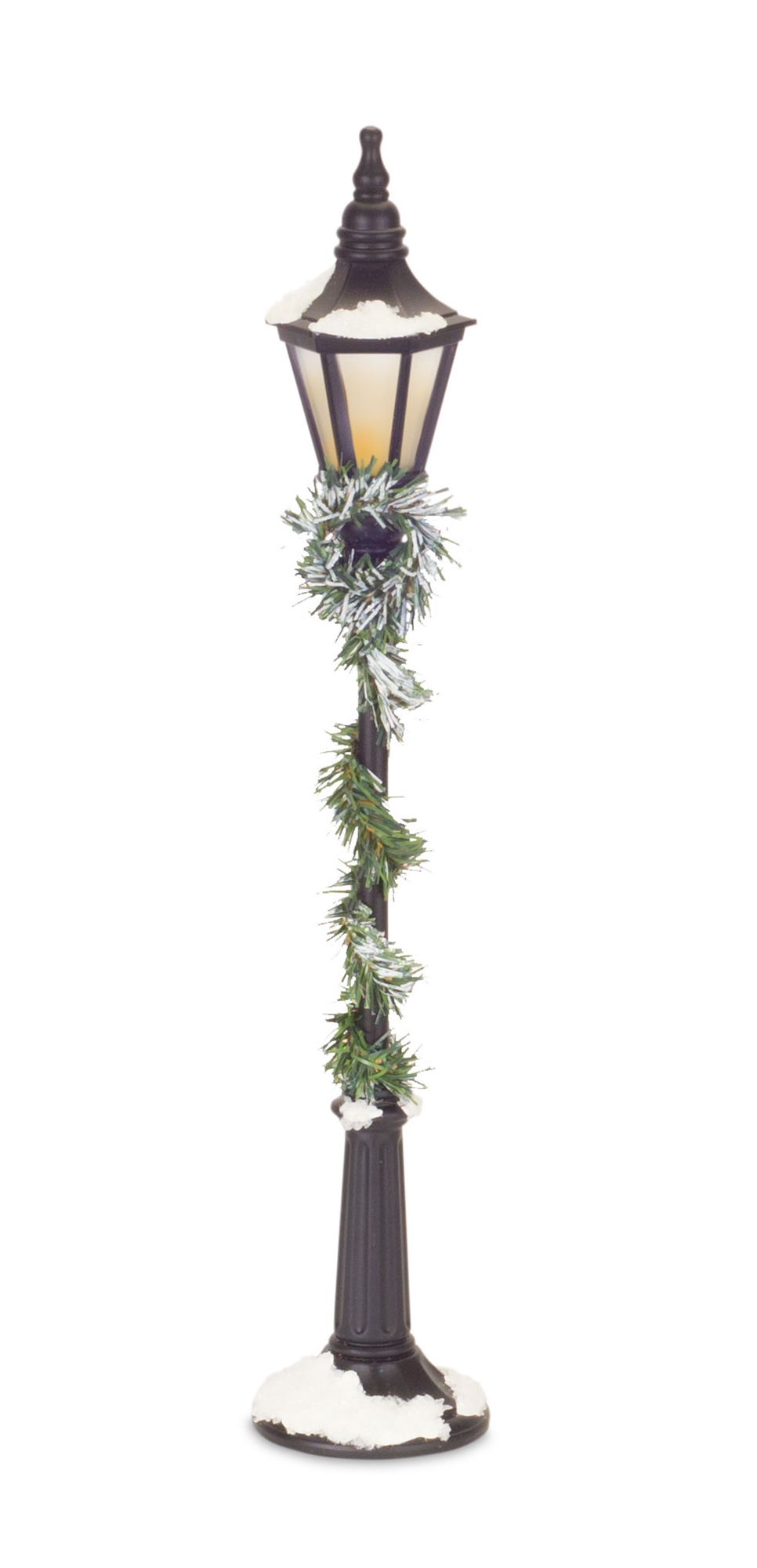 Streetlight with Timer (Set of 2) 18.75"H Plastic