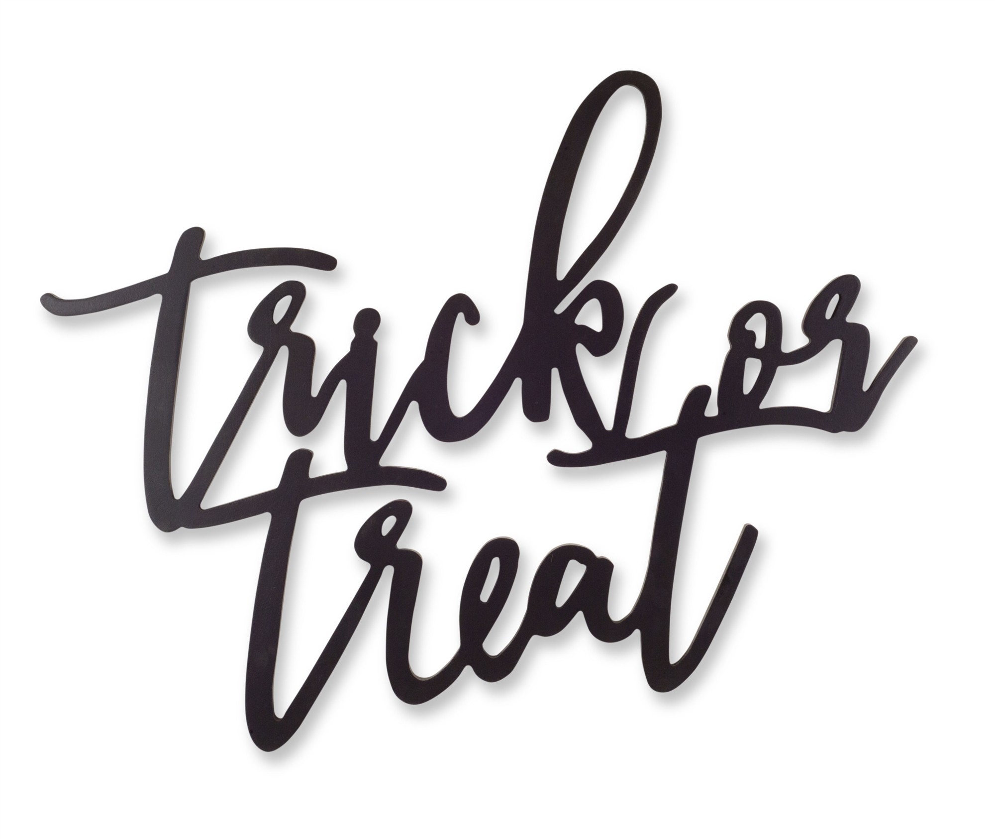 Trick or Treat Sign (Set of 2) 20"L x 16.5"H Wood