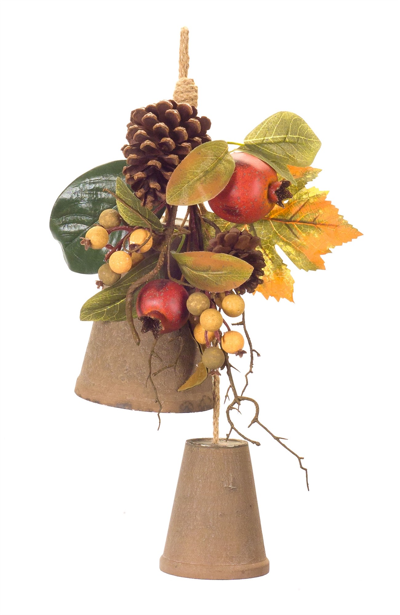 Pomegranate/Fall Leaf Drop (Set of 4) 18.5"L Foam