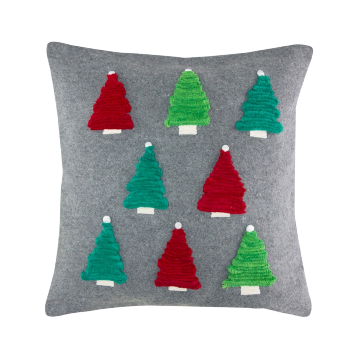 Pillow with Trees 17.5" Polyester