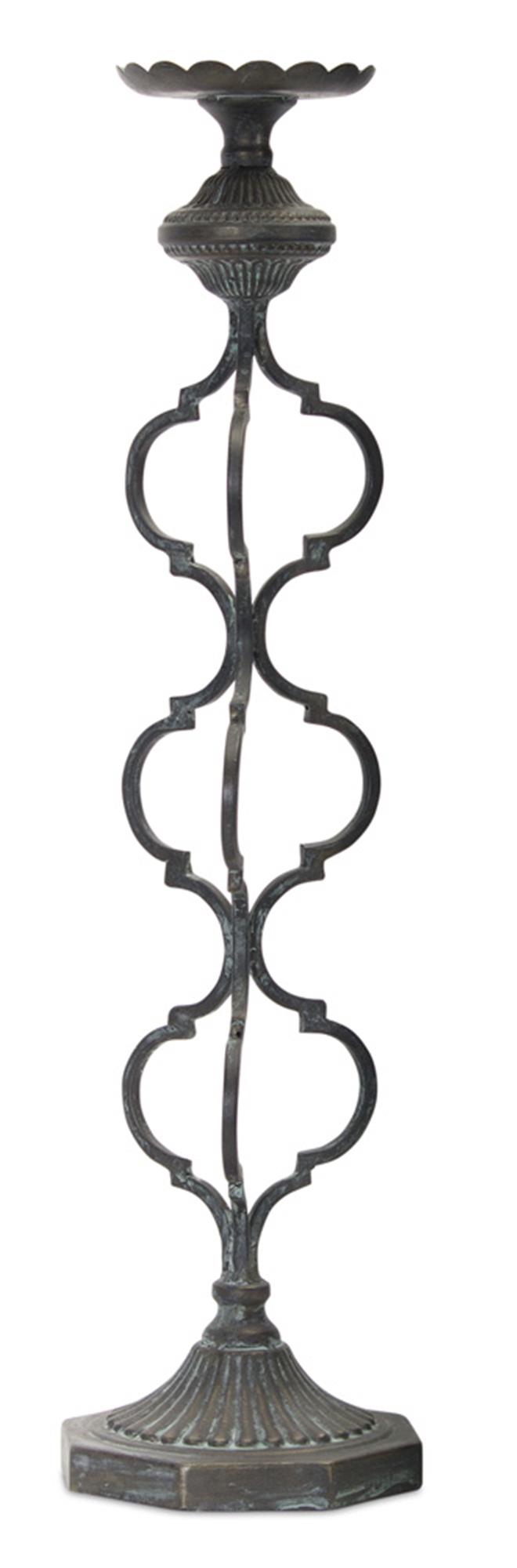 Candle Holder 23.5"H Iron