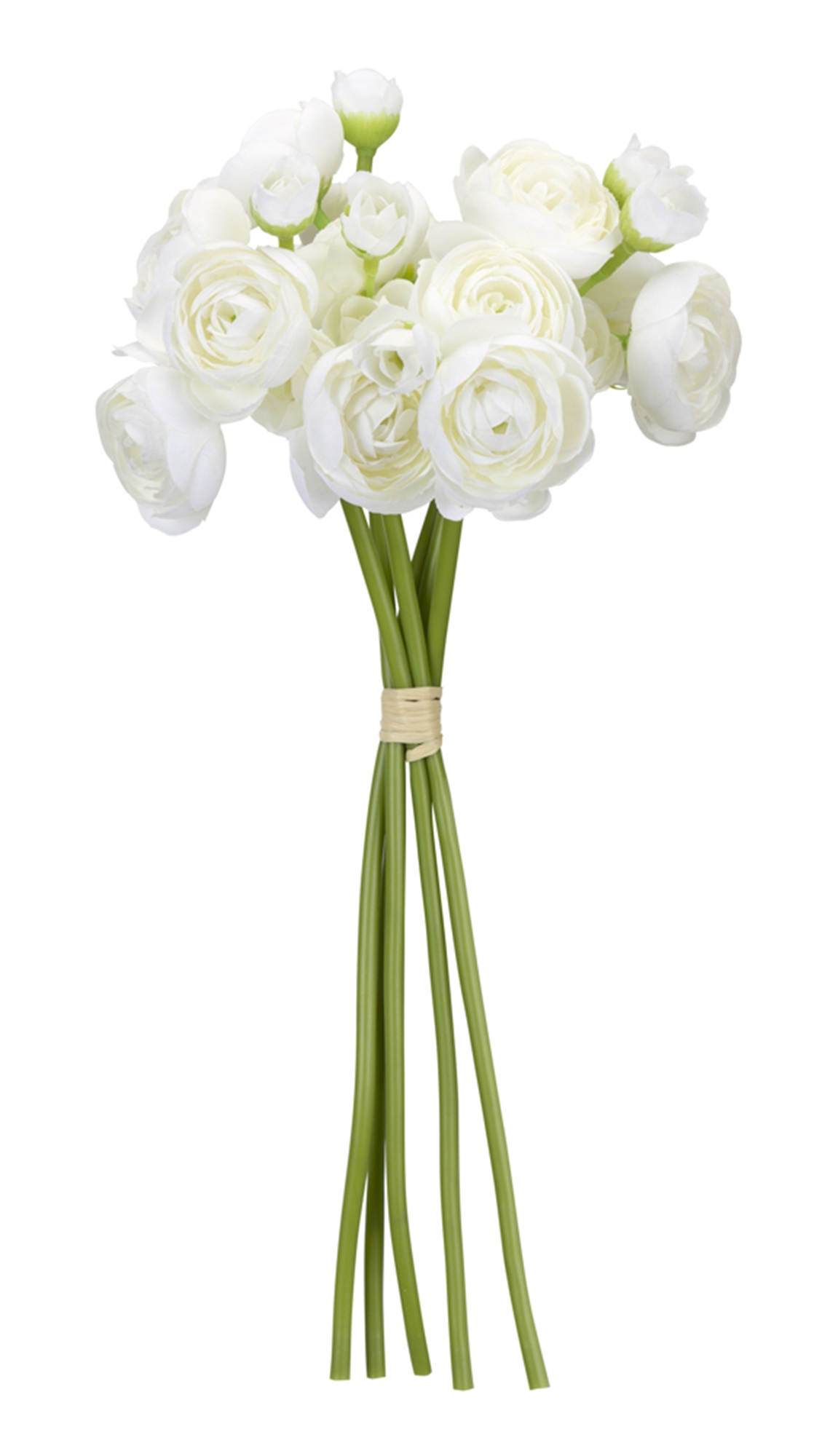 Ranunculus Bouquet (Set of 12) 11"H Polyester/Plastic