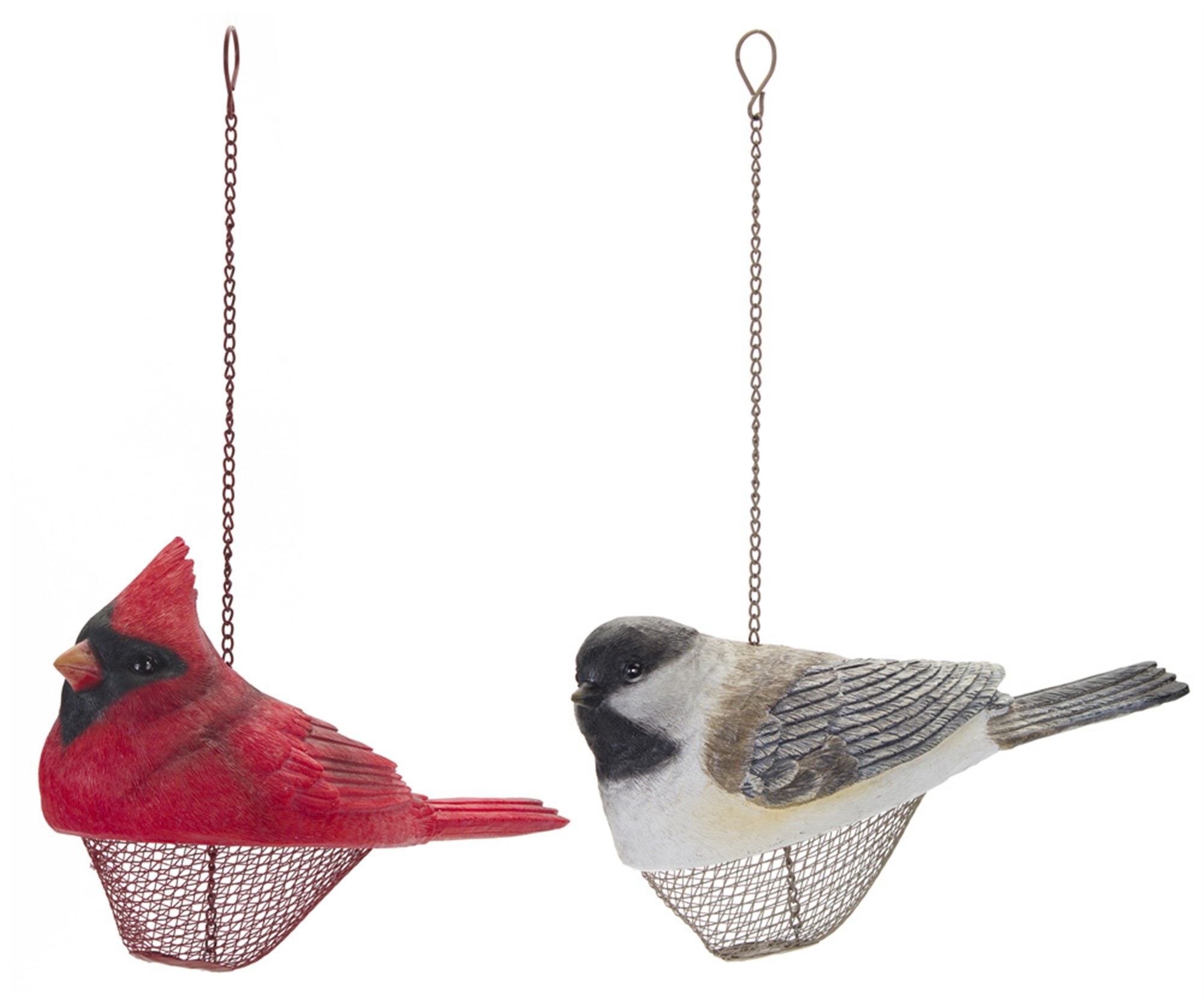 Bird Feeder (Set of 2) 10.5"W x 15.5"H Resin