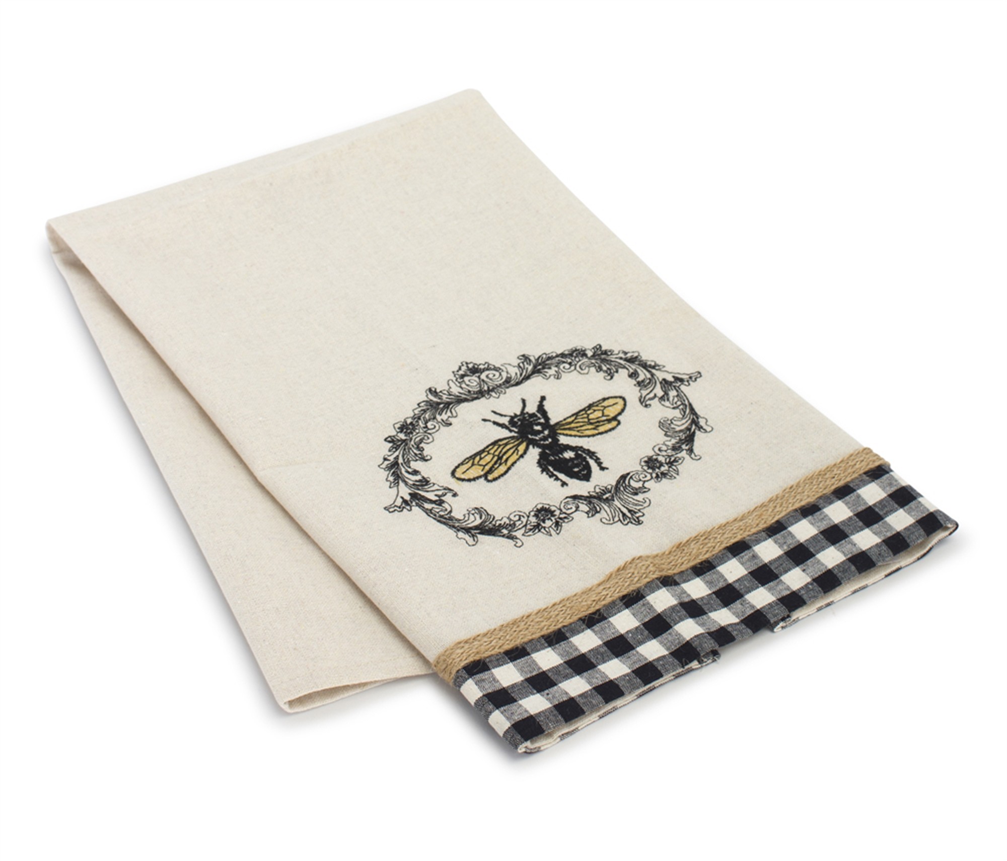 Bee Tea Towel (Set of 6) 27.25" x 17" Polyester