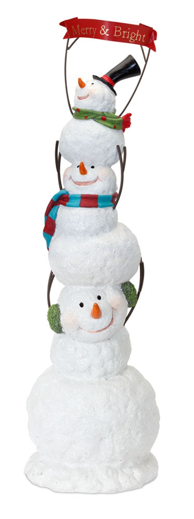 Snowman Stack 36"H MGO