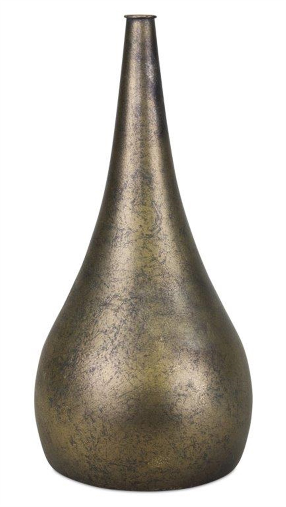 Vase 13"H Iron