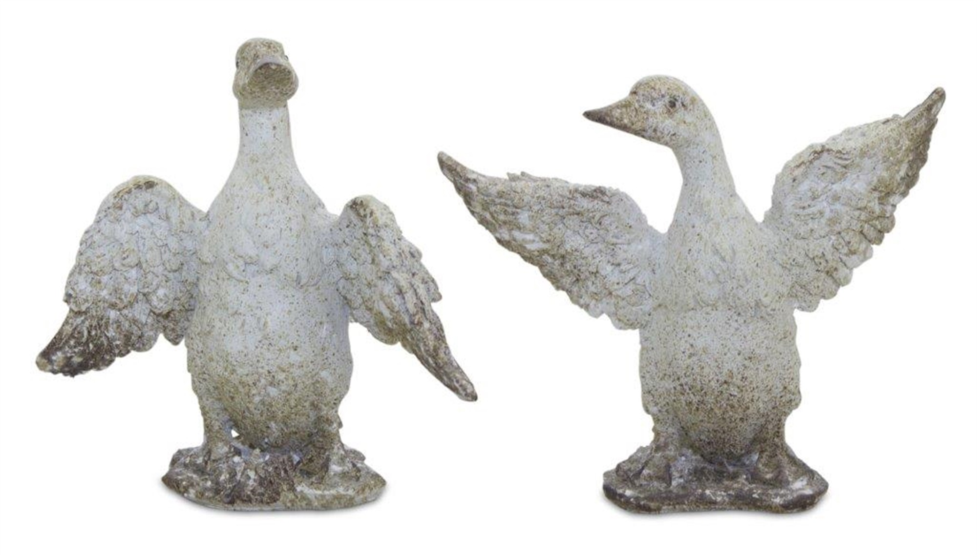 Duck (Set of 2) 5"H, 5.25"H Resin