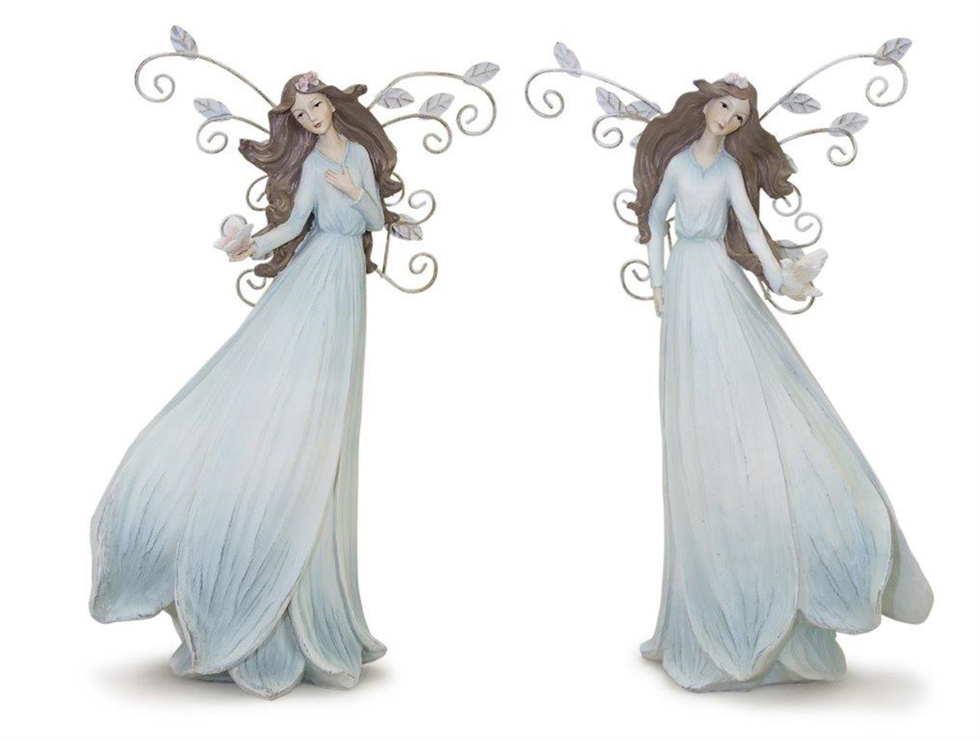 Angel (Set of 2) 11.5"H Resin