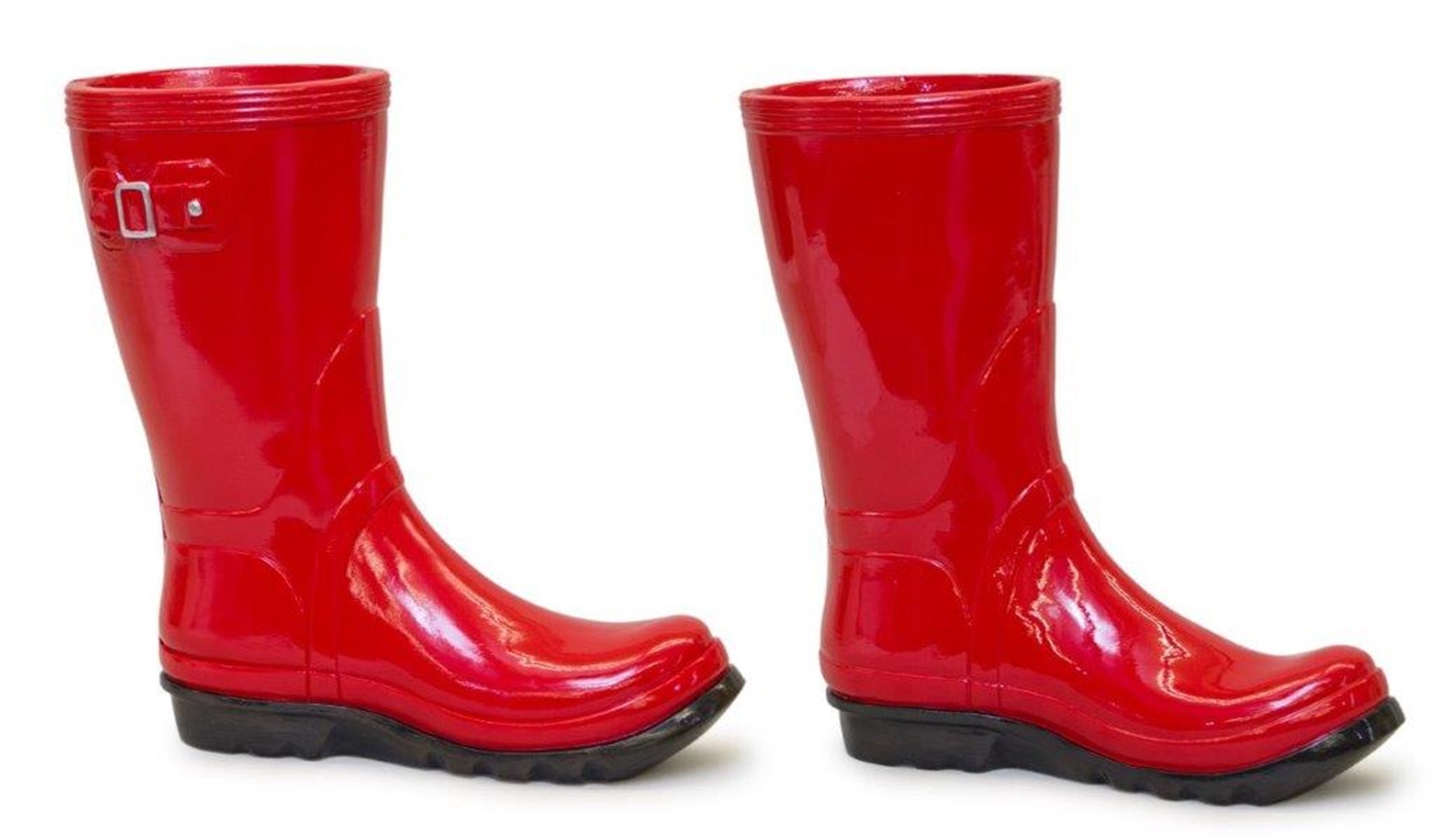 Galoshes (Set of 2) 12.5"L x 13"H Resin