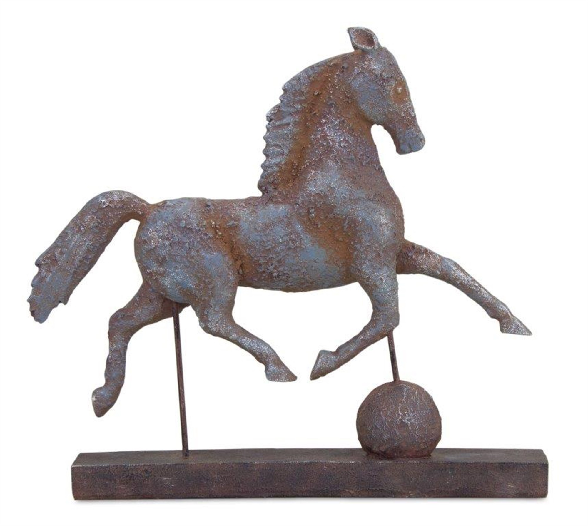 Horse 11.75"L x 10.25"H Resin