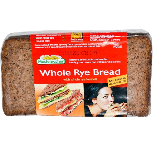 Mestemacher Whole Grain Rye Bread (12x17.6 Oz)