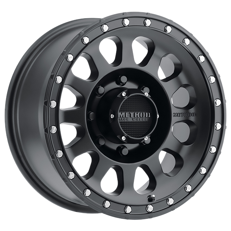 MR315, 17X8.5, 0MM OFFSET, 6X120, 67MM CENTERBORE, MATTE BLACK