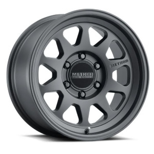 MR316,17X8.5,0MM OFFSET,6X5.5,106.25MM CENTERBORE,MATTE BLACK