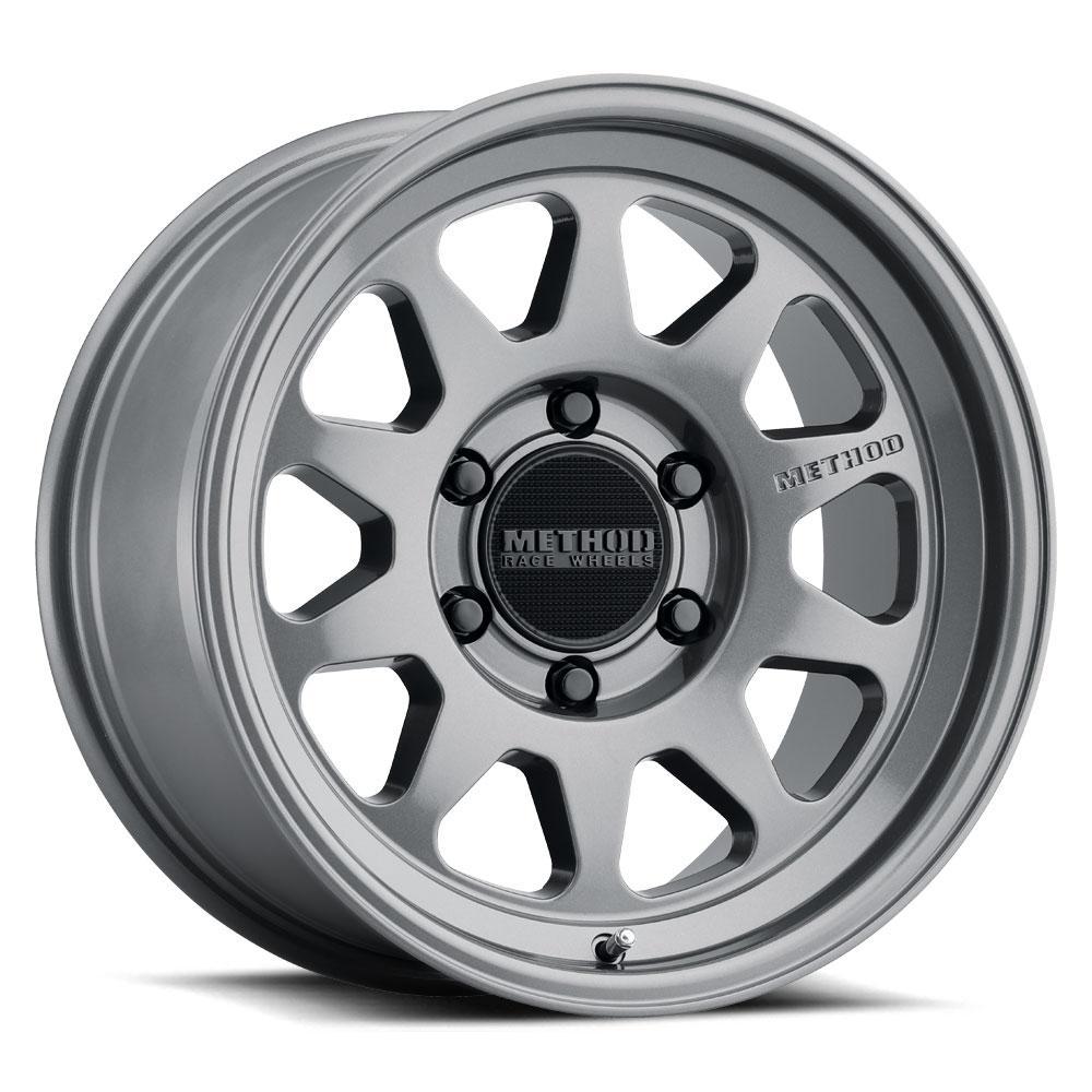 MR316,17X8.5,0MM OFFSET,6X5.5,106.25MM CENTERBORE,GLOSS TITANIUM