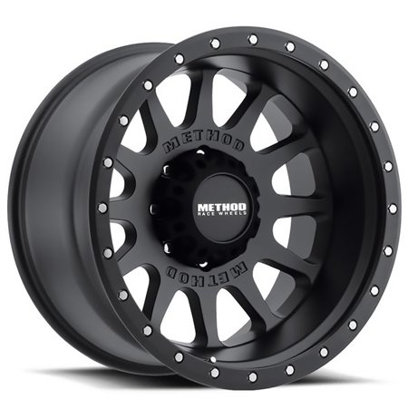 MR605 NV, 20X9, -12MM OFFSET, 6X135, 87MM CENTERBORE, MATTE BLACK