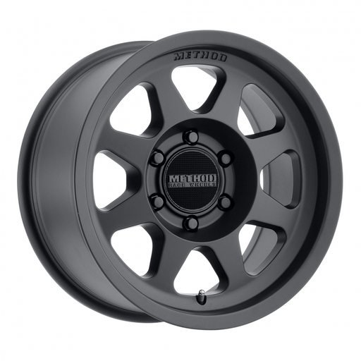 MR701, 17X7.5, +50MM OFFSET, 6X130, 84.1MM CENTERBORE, MATTE BLACK