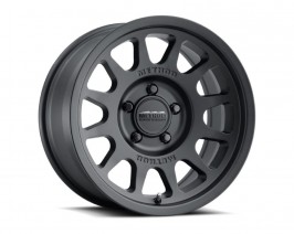 MR703, 17X8.5, 0MM OFFSET, 5X5, 71.5MM CENTERBORE, MATTE BLACK