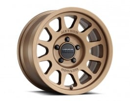 MR703, 17X8.5, 0MM OFFSET, 5X5, 71.5MM CENTERBORE, METHOD BRONZE