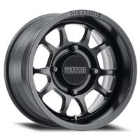 MR409, 15X7, 5+2/+38MM OFFSET, 4X136, 106.25MM CENTERBORE, MATTE BLACK