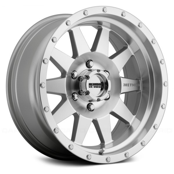 20X9 STANDARD 8X6.5 BP 5.75IN B/S 18 O/S - MACHINED/CLEAR COAT