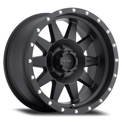 17X8.5 STANDARD 5X5.5 BP 4.75IN B/S 0 O/S - MATTE BLACK