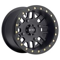 15X8 406 4X156 4+4 O/S -2 4.3 MATTE BLACK