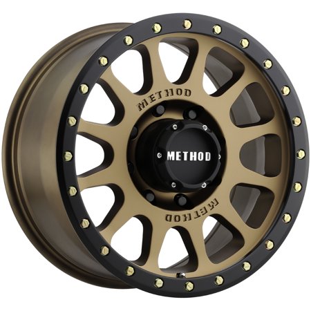 20X10 NV, -18MM OFFSET, 8X170, 130.81MM CENTERBORE, METHOD BRONZE/BLACK STREET L