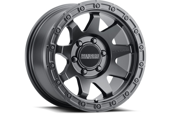 18X9 MR317 6x5.5 5.1 BS 3 OS 106.25 CB Black