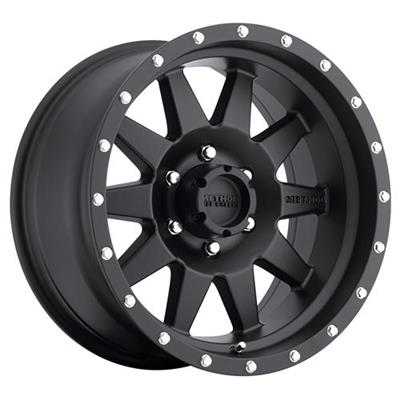 17X9 STANDARD 5X5.5 BP 4.5IN B/S -12 O/S - MATTE BLACK